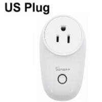 Sonoff S26R2TPB Wifi Smart Timing Remote Switch Tmall Wizard Voice Intelligent Socket US Plug Size: 10.2 x 7.5 x 5.8cm - 1