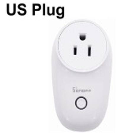 Sonoff S26R2TPB Wifi Smart Timing Remote Switch Tmall Wizard Voice Intelligent Socket US Plug Size: 10.2 x 7.5 x 5.8cm - 1