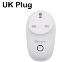 Sonoff S26R2TPG Wifi Smart Timing Remote Switch Tmall Wizard Voice Intelligent Socket UK Plug Size: 10.2 x 7.5 x 5.8CM - 1