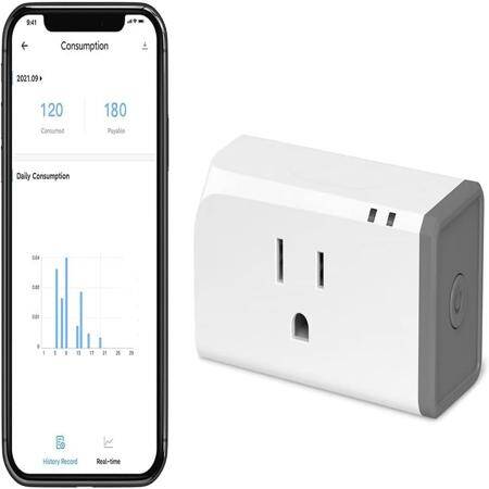Sonoff S31 Lite Akıllı Ev Wifi Kablosuz Uzaktan Kumanda Zamanlama Güç Algılama Akıllı Soket US Plug - 1