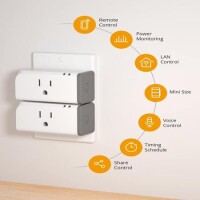 Sonoff S31lite Smart Home Wifi Wireless Remote Control Timing Power Detection Smart Socket US Plug - 3