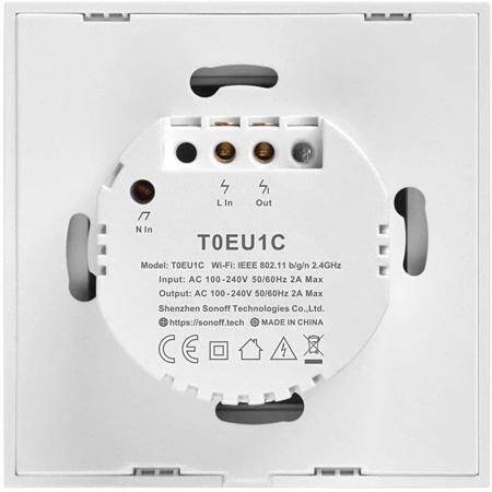 SONOFF T0EU2C-TX Wifi Touch Wireless Switch Smart Home - 3
