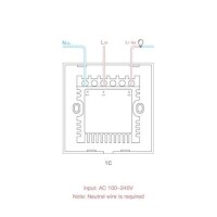 SONOFF T0UK1C-TX Wifi Touch Wireless Switch Smart Home - 2