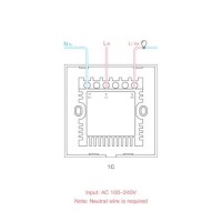 SONOFF T1EU1C-TX Wifi Touch Wireless Switch Smart Home - 2