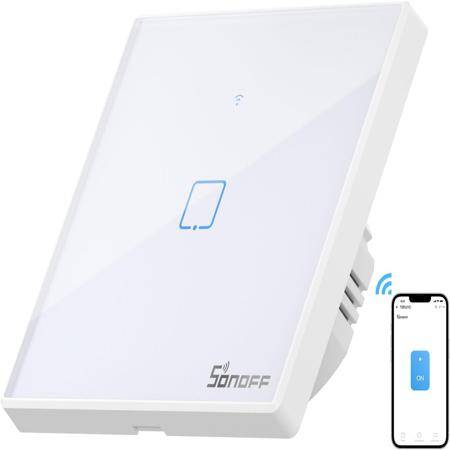 SONOFF T2EU1C-TX Wifi Touch Wireless Switch Smart Home - 1