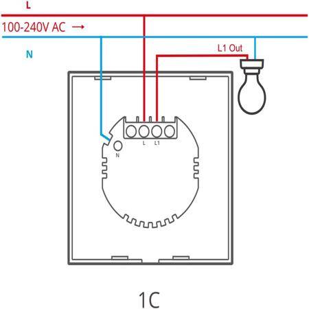 SONOFF T2EU2C-TX Wifi Dokunmatik Kablosuz Anahtar Akıllı Ev - 2