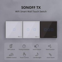 SONOFF T2EU2C-TX Wifi Touch Wireless Switch Smart Home - 3