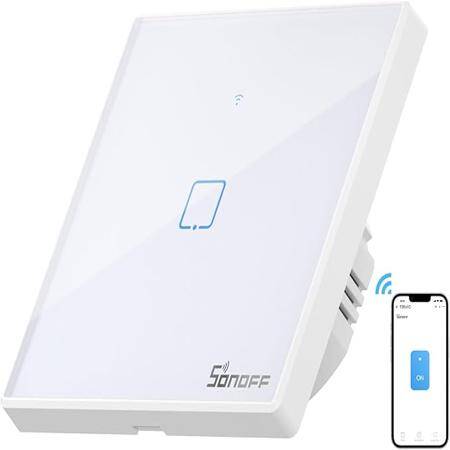 SONOFF T2UK1C-TX Wifi Touch Wireless Switch Smart Home - 1