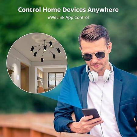 SONOFF T2US2C-TX Wifi Touch Wireless Switch Smart Home - 2