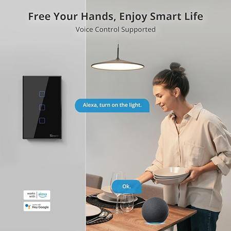 SONOFF T3US2C-TX Wifi Touch Wireless Switch Smart Home - 3