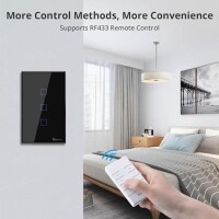 SONOFF T3US2C-TX Wifi Touch Wireless Switch Smart Home - 5