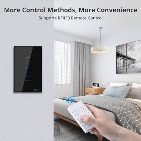 SONOFF T3US2C-TX Wifi Touch Wireless Switch Smart Home - 5