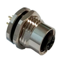 SP-M12A-04P-FF-SF8001-00 CONNECTOR MICRO JACK M12 4PIN FEMALE PCB TYPE IP68 - 1