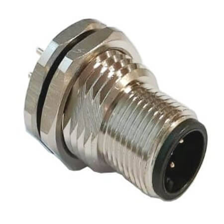 SP-M12A-04P-MM-SF8001-00 CONNECTOR MICRO JACK M12 4PIN MALE PCB TYPE IP68 - 1