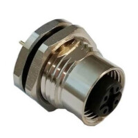 SP-M12A-05P-FF-SF7001-00 CONNECTOR MICRO JACK M12 5PIN FEMALE PCB TYPE IP67 - 1