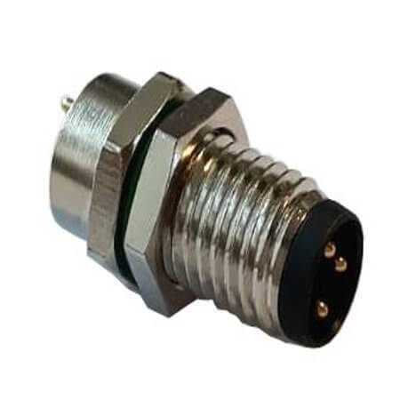 SP-M8A-03P-MM-SF7003-00A CONNECTOR MICRO JACK M8 3PIN MALE PCB TYPE IP67 - 1