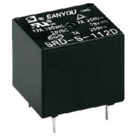 SRD-S-112DM-F-P RELAY 16A 12V 1FormA SANYOU - 1