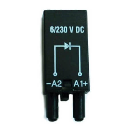 SRD-SGR2-M01 RELAY SOCKET MODULE 6-230VDC WITHOUT LED - 1