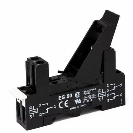 SRD-SGR2 RELAY SOCKET DIN-RAIL 8PIN PC PIN - 1