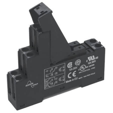 SRD-SGR2A KV2 RELAY SOCKET DIN-RAIL 8PIN SCREW - 1