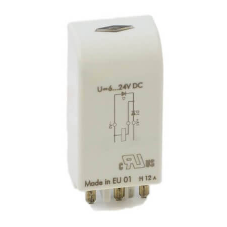 SRD-SGR2A M01 RELAY SOCKET MODULE 6-24VDC WITHOUT LED - 1