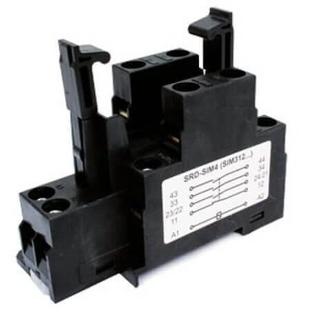 SRD-SIM4 RELAY SOCKET DIN-RAIL SCREW - 1