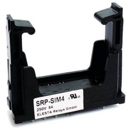 SRP-SIM4 RELAY SOCKET THT 10PIN PC PIN - 1
