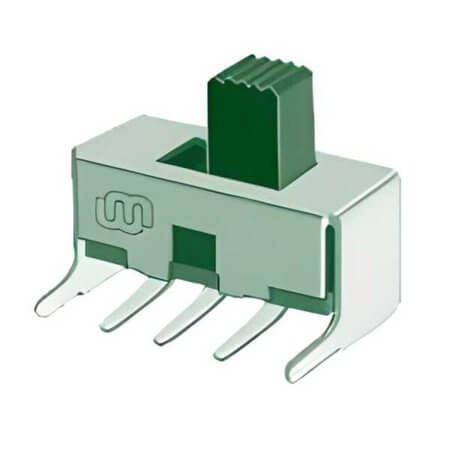 SS-12F23-G7 SWITCH SLIDE 1P2T 500mA 50V THT R/A - 1