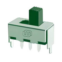 SS-12F44-G9 SWITCH SLIDE 1P2T 500mA 50V THT V/T - 1