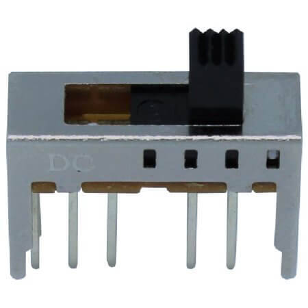 SS-24E03-G5 SWITCH SLIDE 2P4T 300mA 50V THT V/T - 1
