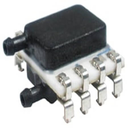 SSCMRRD010MD2A3 SENSOR SSC, 10mbar, Diff, SMT, DP, I²C, 3.3v - 1