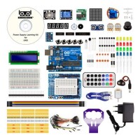 Starter KIT 1 Upgrade Version Plastic Case EU Plug Without Battery R3 Board R3 With Logo - 1
