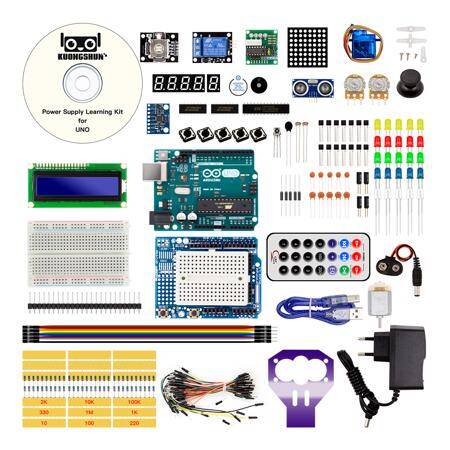 Starter KIT 1 Upgrade Version Plastic Case EU Plug Without Battery R3 Board R3 Without Logo - 1