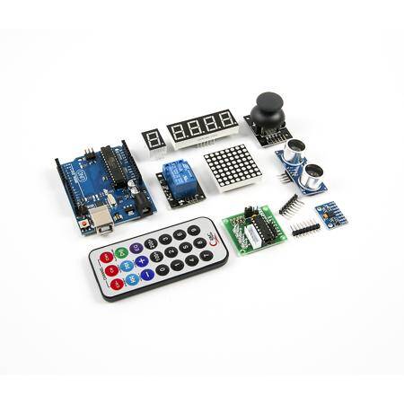 Starter KIT 2 Upgrade Version Plastic Case EU Plug Without Battery UNO R3 Without Logo - 5