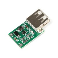 0.9V-5V to 5V 600MA USB Output Charger Step up Power Module Mini DC-DC Boost Converter Green - 3