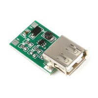 0.9V-5V to 5V 600MA USB Output Charger Step up Power Module Mini DC-DC Boost Converter Green - 4