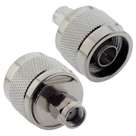 STCON-RPSMAM-NM CONN.ADAPTER RPSMA MALE TO N MALE PLUG - 1