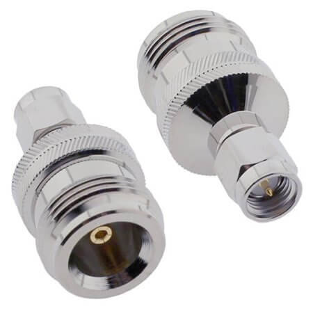 STCON-SMAM-NF CONN.ADAPTER SMA MALE TO N FEMALE - 1