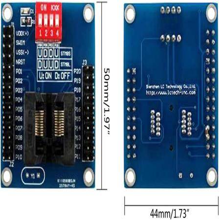 STM8S 8L TSSOP20 Burning Holder Testing Holder Downloader Offline Programmer - 3