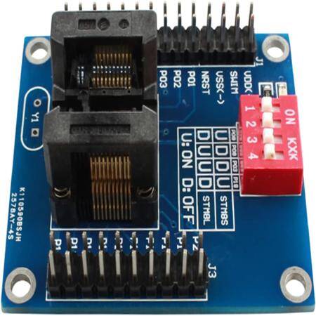 STM8S 8L TSSOP20 Burning Holder Testing Holder Downloader Offline Programmer - 5
