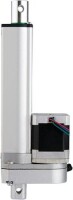 Stoke Uzunluğu 100 mm 15 mm/S 400N DC 6V-24V Nema17 Step Elektrikli İtme Çubuğu - 1