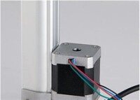 Stoke Uzunluğu 100 mm 15 mm/S 400N DC 6V-24V Nema17 Step Elektrikli İtme Çubuğu - 5