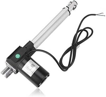 Strok Uzunluğu 200 mm 5 mm/S 6000N DC 12V Elektrikli Putter Elektrikli Lineer Aktüatör Putter Kapılar Windows için - 1