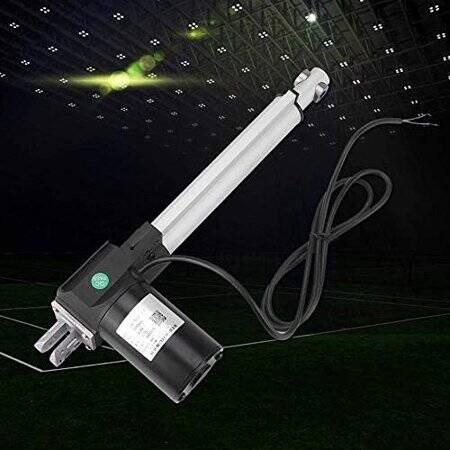 Strok Uzunluğu 200 mm 5 mm/S 6000N DC 12V Elektrikli Putter Elektrikli Lineer Aktüatör Putter Kapılar Windows için - 2