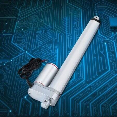 Strok Uzunluğu 50 mm 12 mm/S 1000N DC 12V Elektrikli Putter Elektrikli Lineer Aktüatör Putter Kapılar Windows için - 2