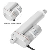 Stroke Length 100mm 7mm/S 1500N DC 12V Electric Putter Electric Linear Actuator Putter For Doors /Windows - 5