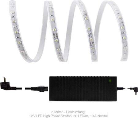 Su Geçirmez Beyaz 5730 12V SMD LED Şerit 60 LED/Metre Esnek 5 Metrelik Makara - 2