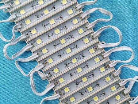 Su Geçirmez DC 12V 2835 Sarı LED Modül 63x13mm - 1