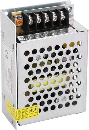 Su geçirmez Gri CB-12V-36W 3A Led Ultra İnce Aluminyum Kasa Mikro Anahtar Kablolu Güç Kaynağı - 2