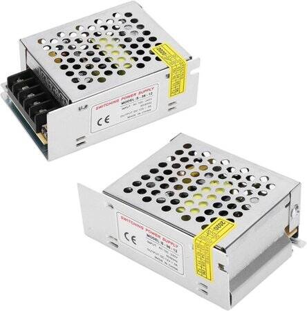 Su geçirmez Gri CB-12V-36W 3A Led Ultra İnce Aluminyum Kasa Mikro Anahtar Kablolu Güç Kaynağı - 4